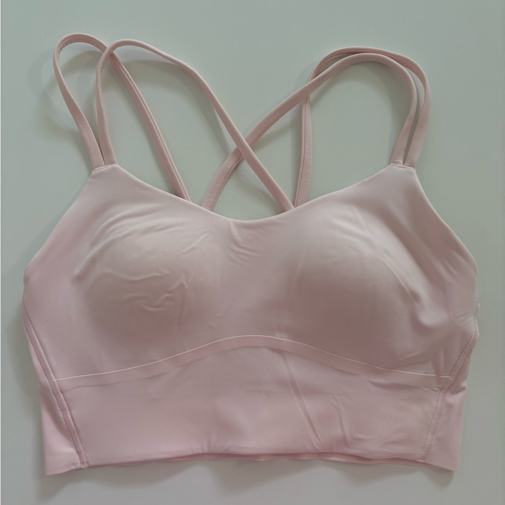 NWOT Lululemon Like A Cloud Bralette Strawberry Milkshake